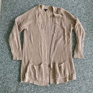Express Taupe Cardigan